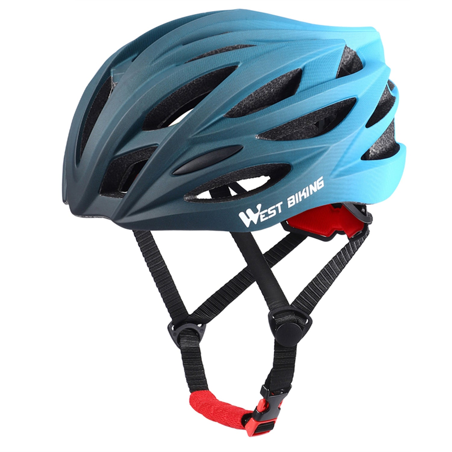 WEST BIKING YP0708116 Gradient Cycling Helmet Head Protection PC+EPS Breathable Bike Helmet WEST BIKING YP0708116 Gradient Cycling Helmet Head Protection PC+EPS Breathable Bike Helmet